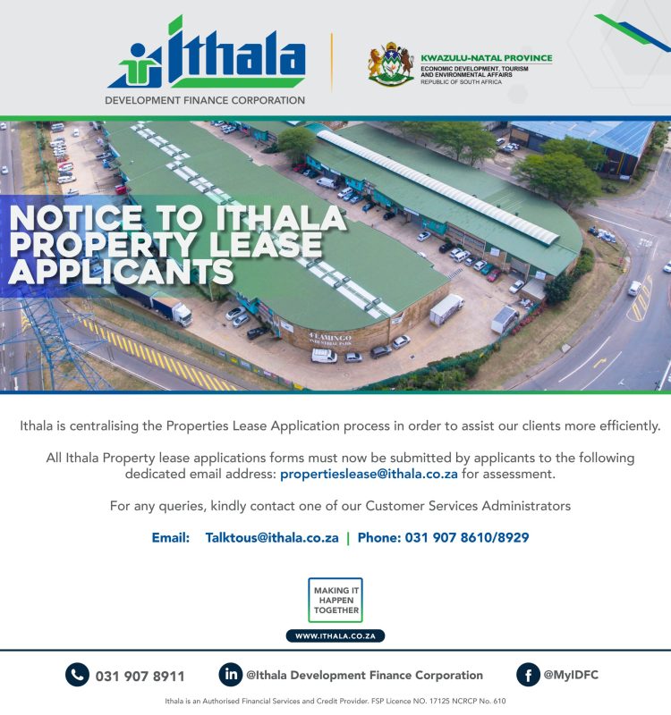 Ithala Property Lease Applicants 2023
